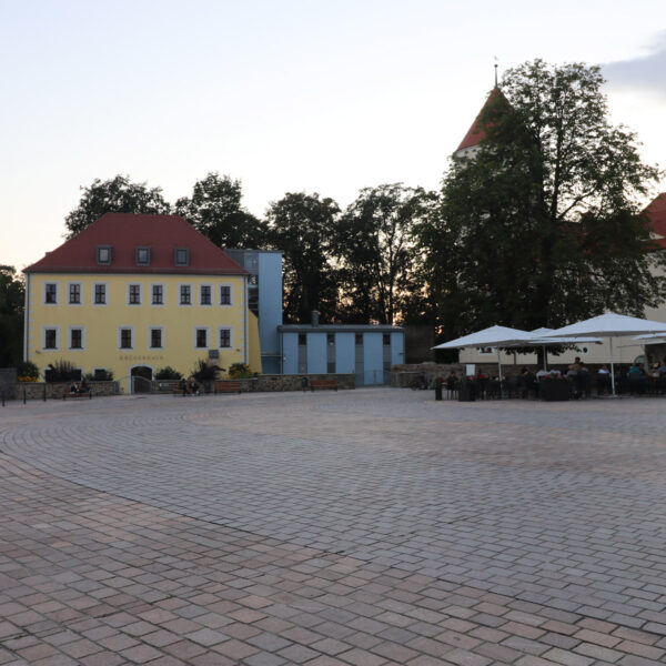 Schlossplatz - Freiberg - Duitsland