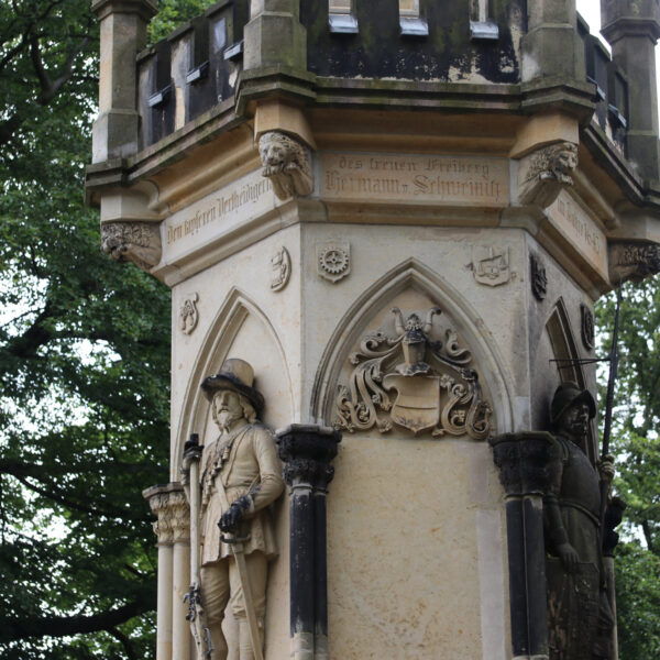 Schwedendenkmal - Freiberg - Duitsland