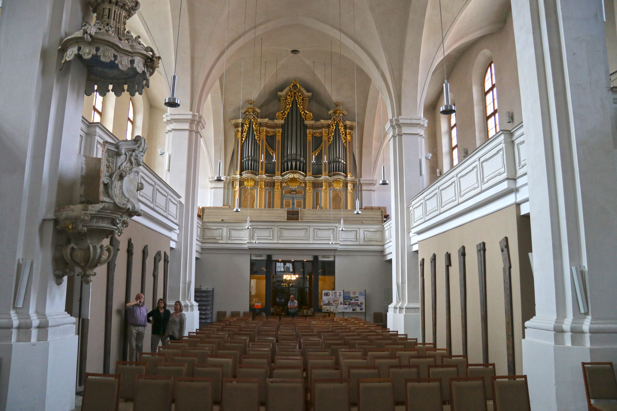 Weekendje Freiberg in 10 beelden - Orgel van Gottfried Silbermann