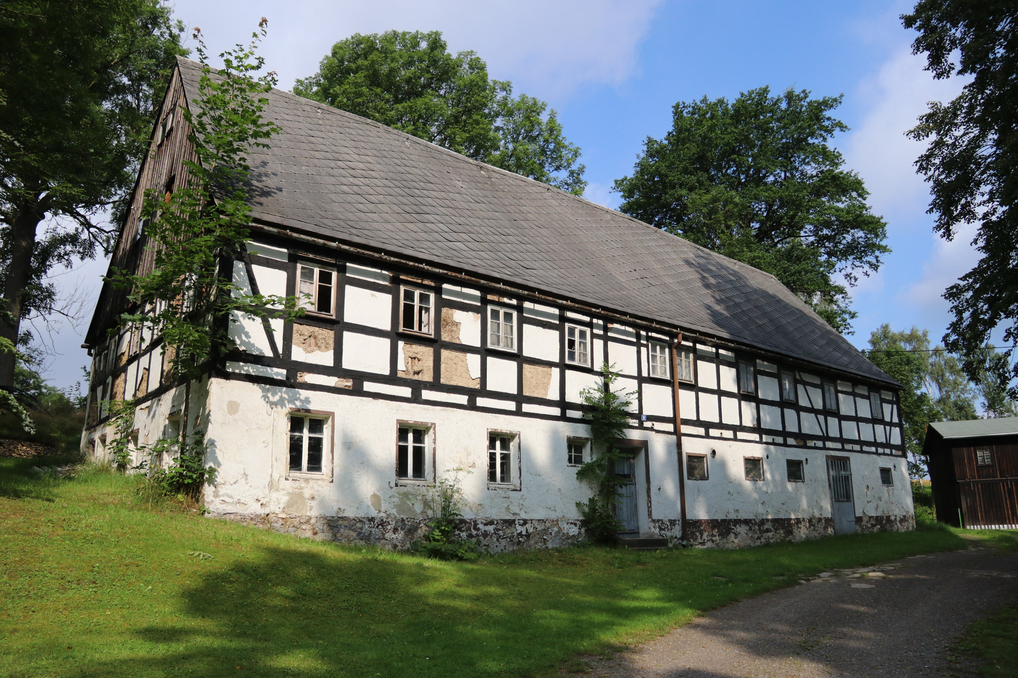 Freiberg ontdekken met oma - Terug naar Friedebach