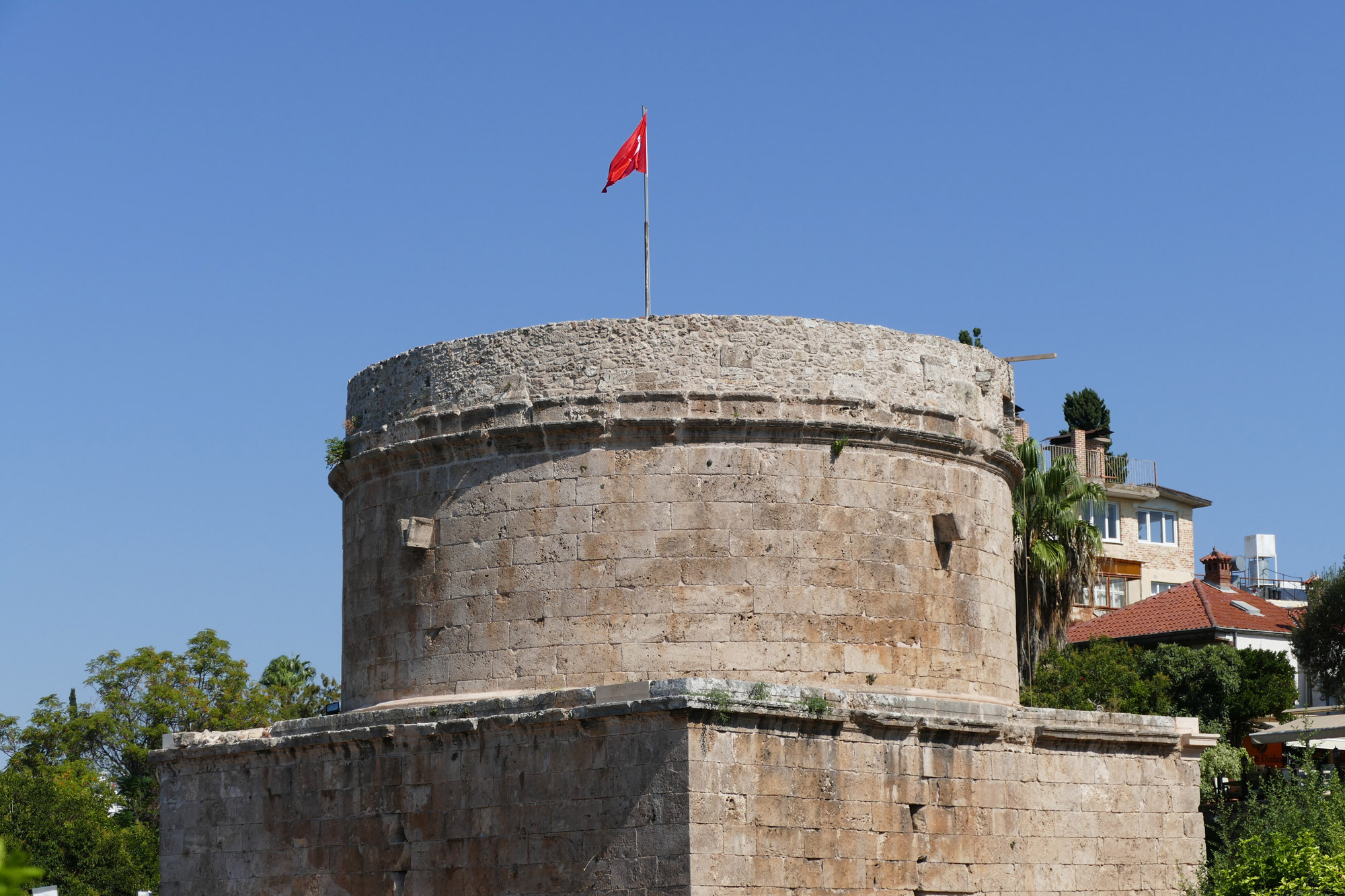 Een bezoek aan Kaleiçi in Antalya - Hidirlik toren