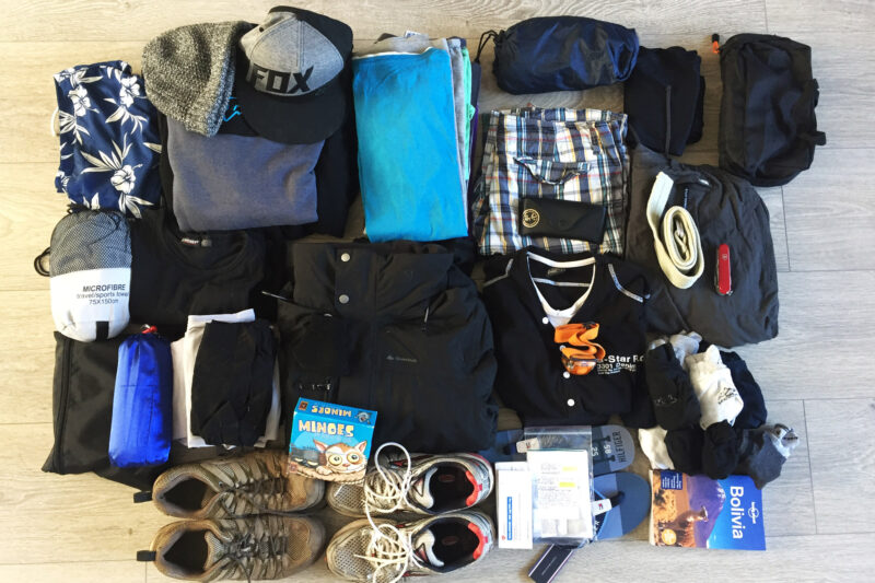 Wat nemen we mee naar Bolivia - Backpack