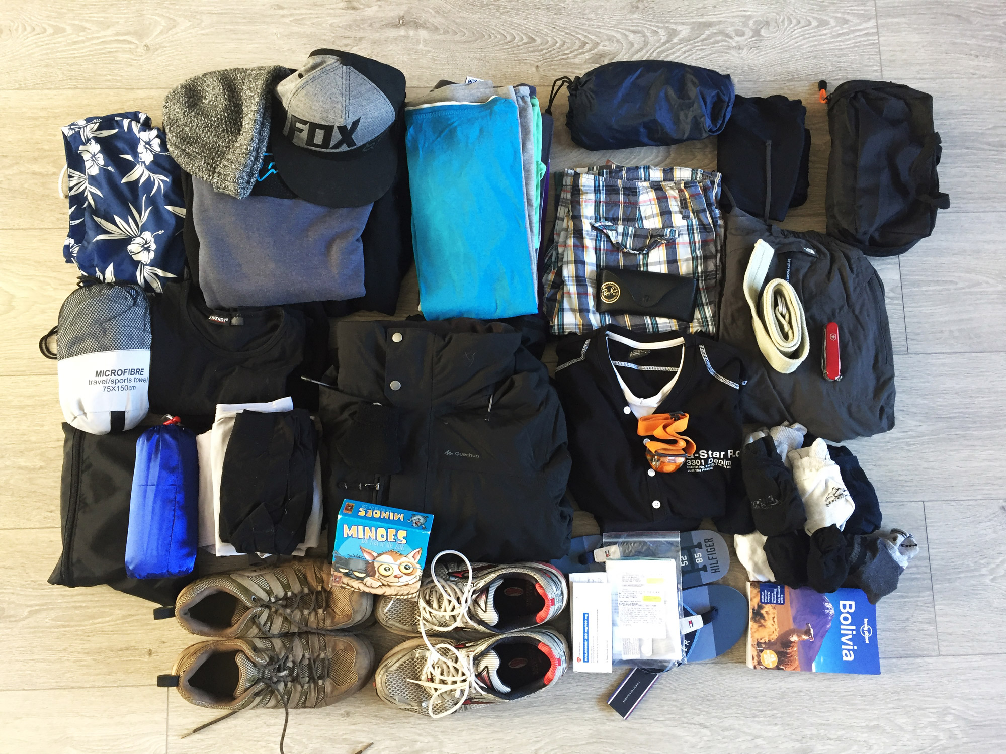 Wat nemen we mee naar Bolivia - Backpack