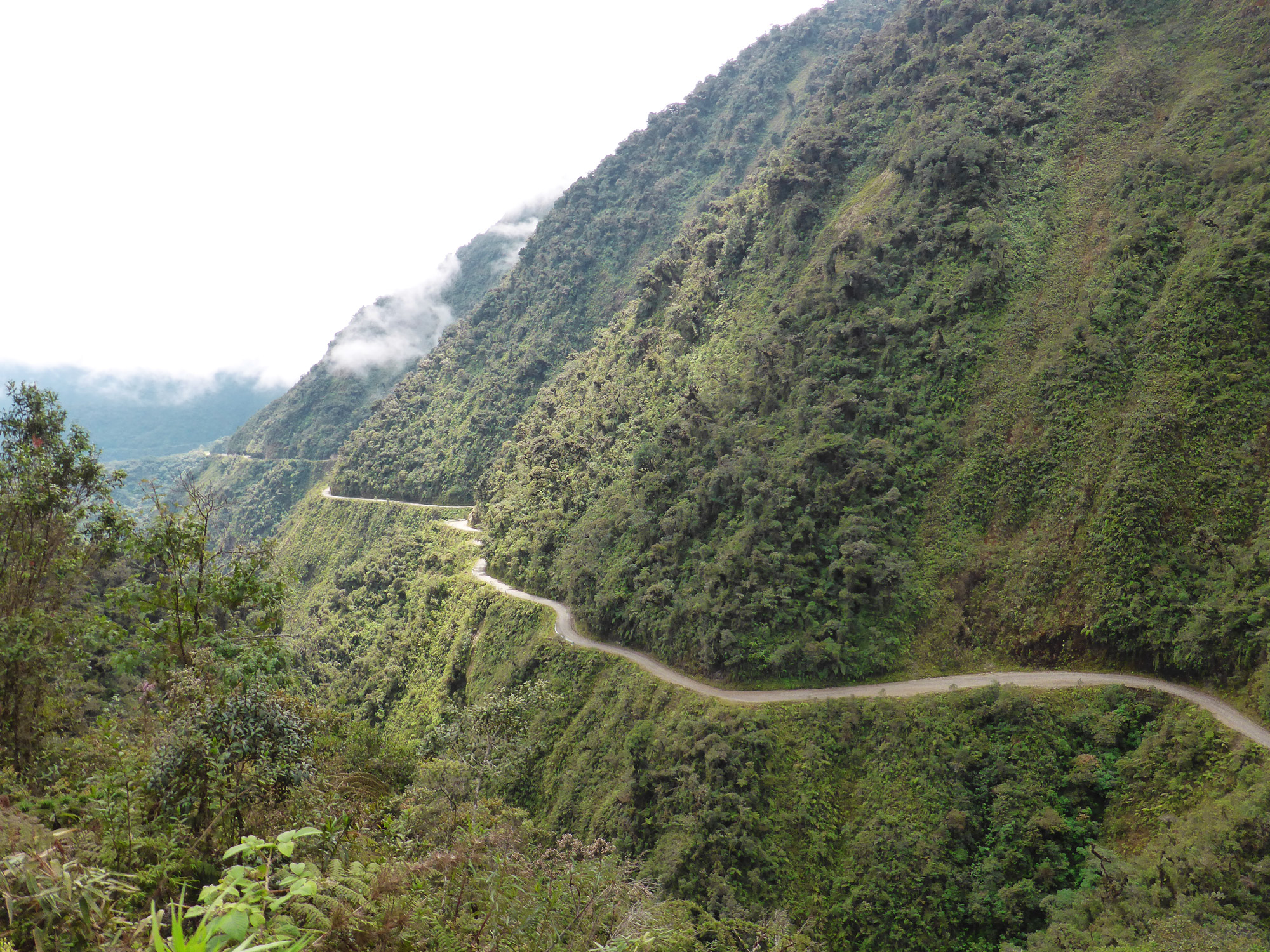 El Camino a los Yungas - Death Road - Bolivia