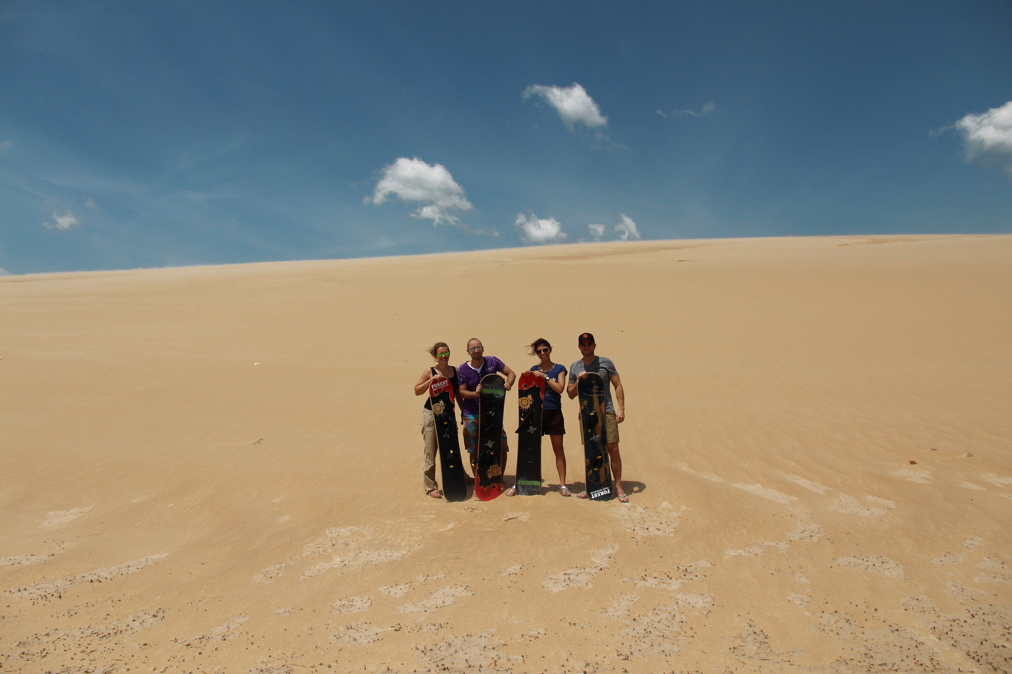 Reisverslag Bolivia: sandboarden op Lomas de Arena