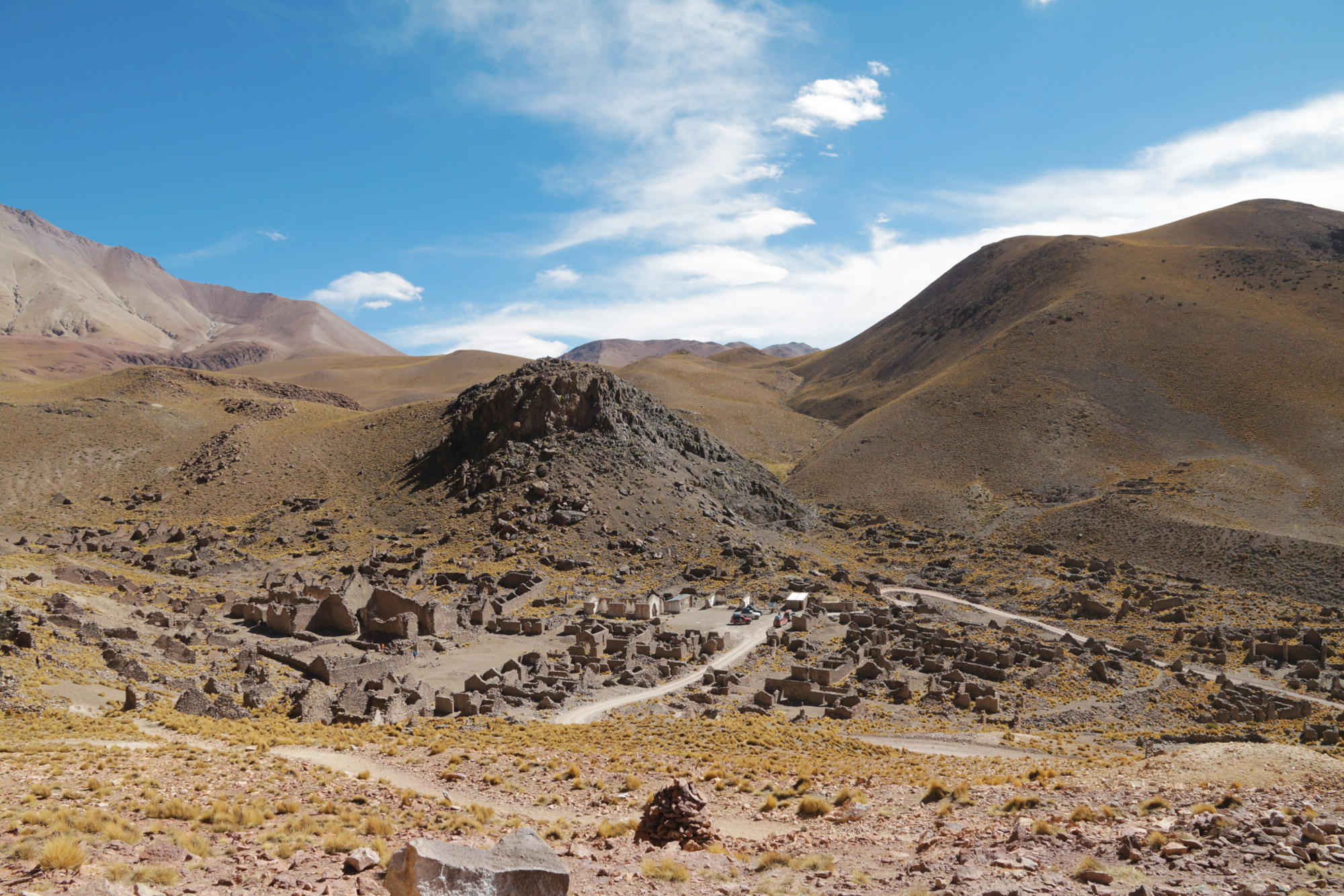 Reisverslag Bolivia: Four Days Of Fantasy Tour - Ruïnes van San Antonio de Lipez