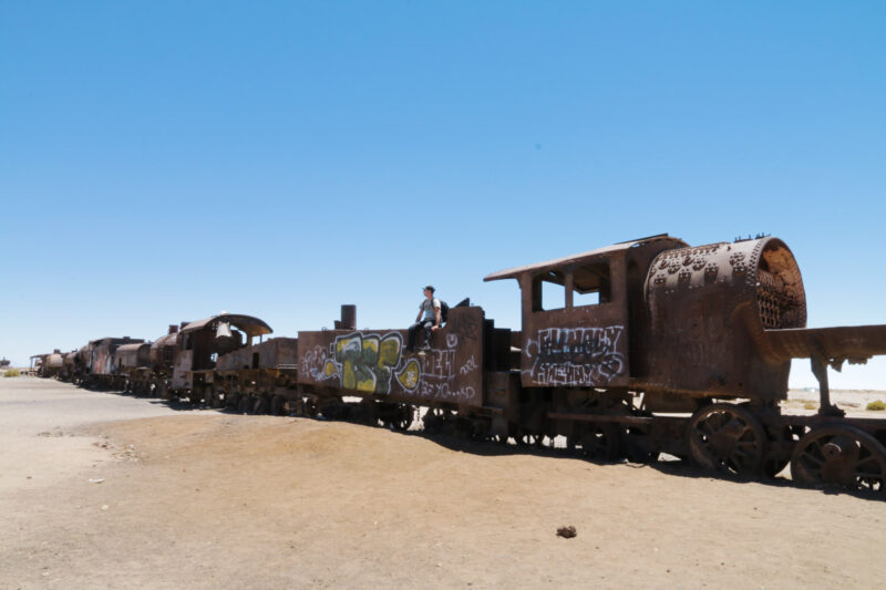 Reisverslag Bolivia: 's wereld grootste zoutvlakte - Cementerio de Trenes