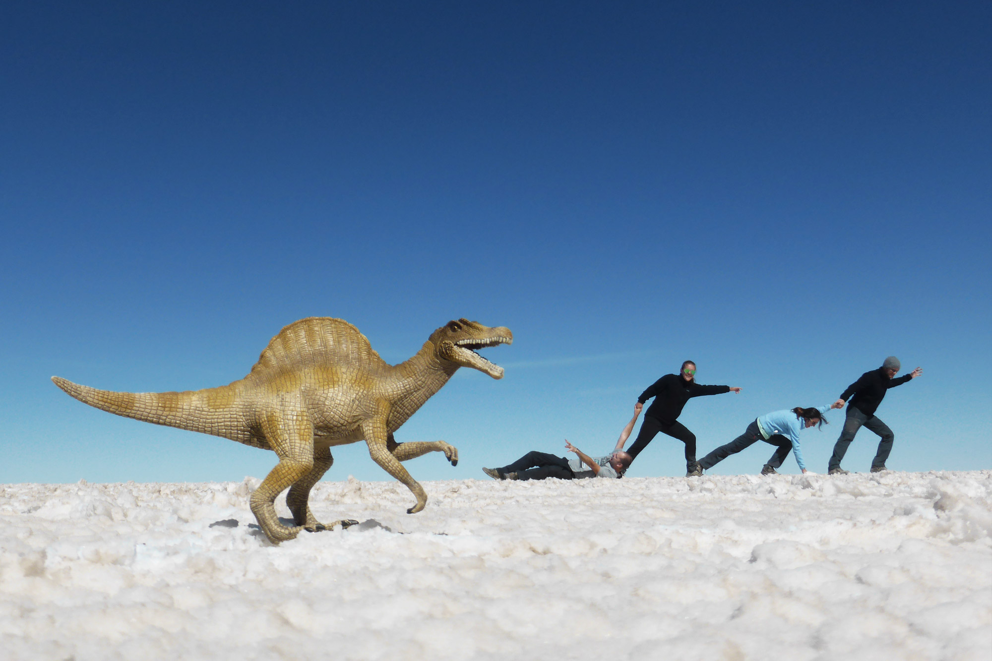 Reisverslag Bolivia: 's wereld grootste zoutvlakte - Gekke foto's maken op de Salar de Uyuni