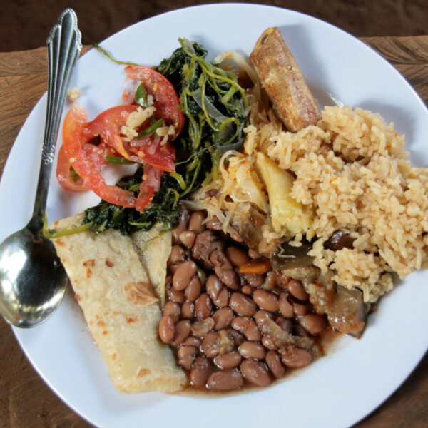 Swahili lunch in Mto Wa Mbu - Tanzania