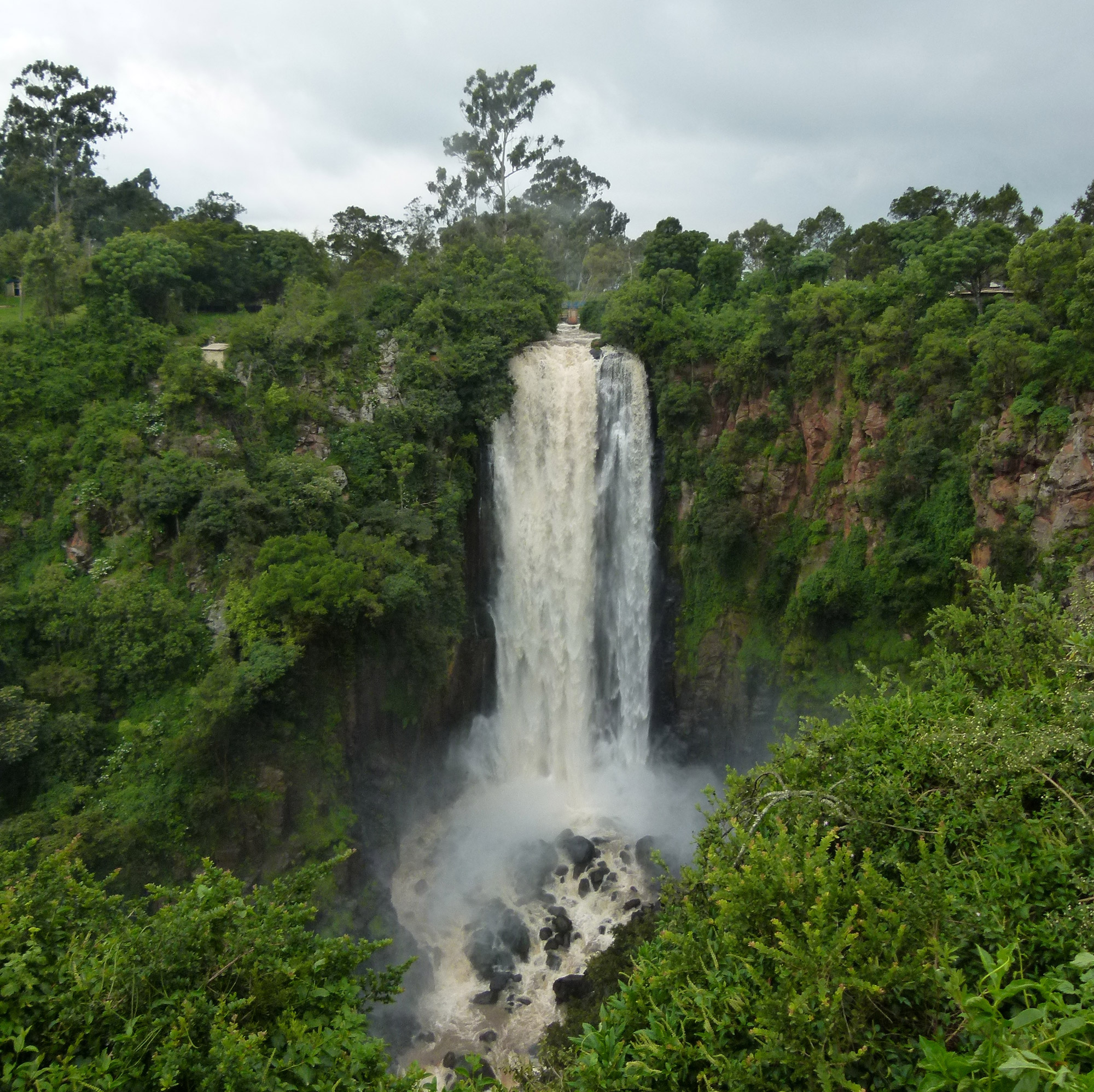 Thomson's Falls in Nyahururu Kenia Reizen & Reistips