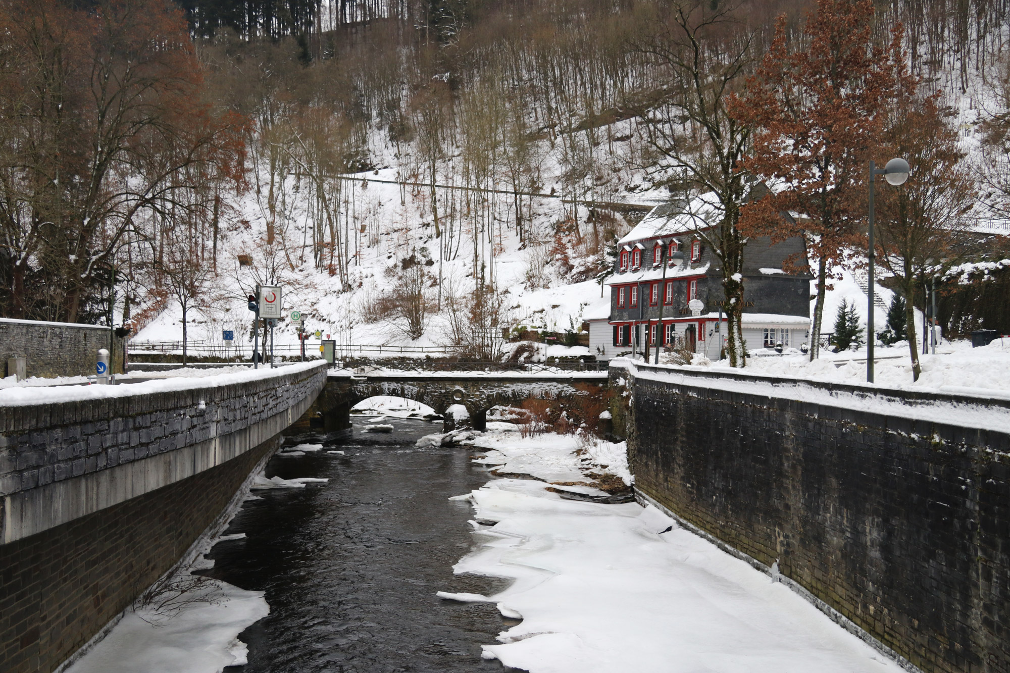 Weekendje in Monschau in 10 beelden - Aankomst in de sneeuw