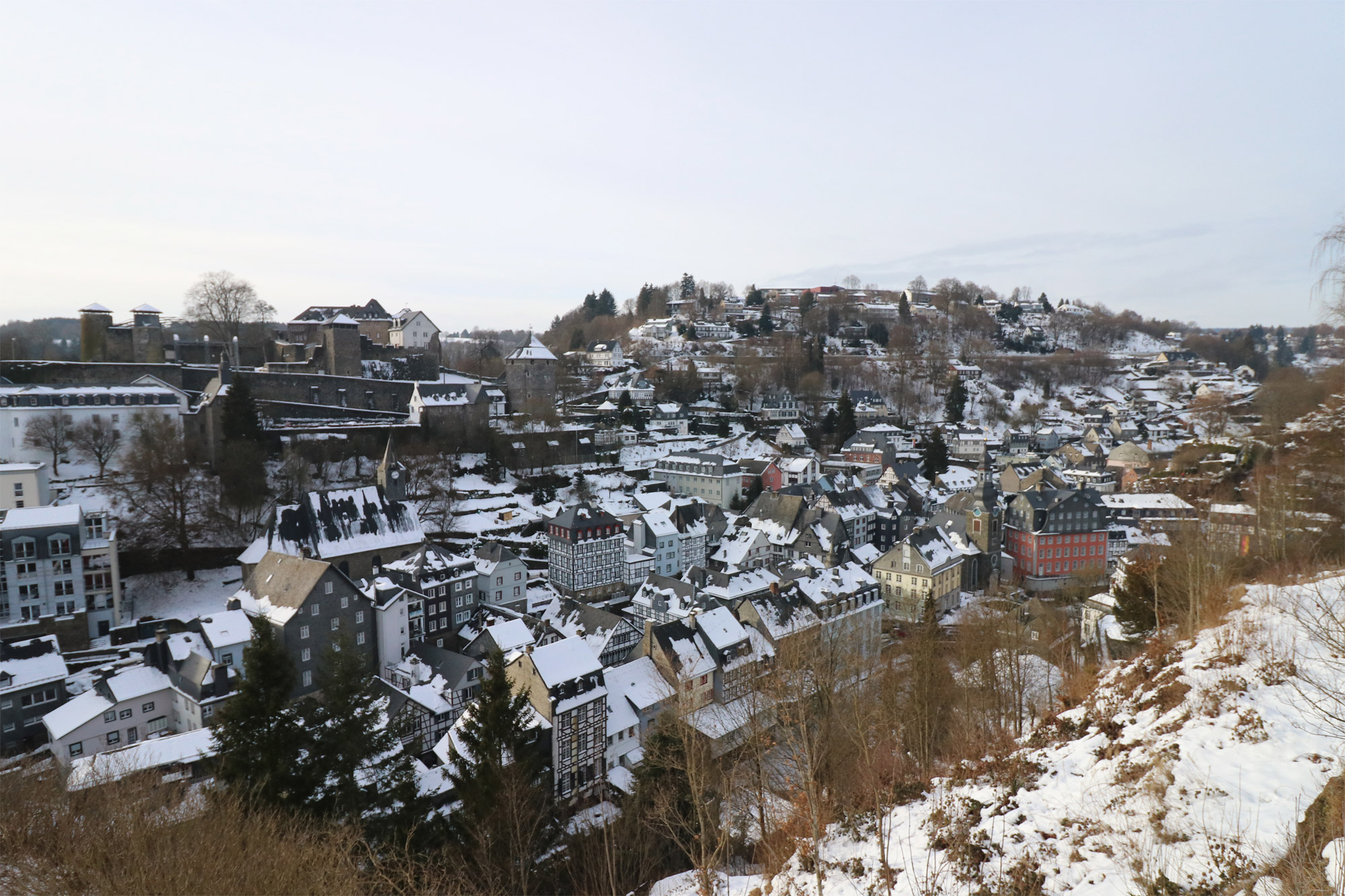 Weekendje in Monschau in 10 beelden - Uitzicht vanaf het Stadtpark