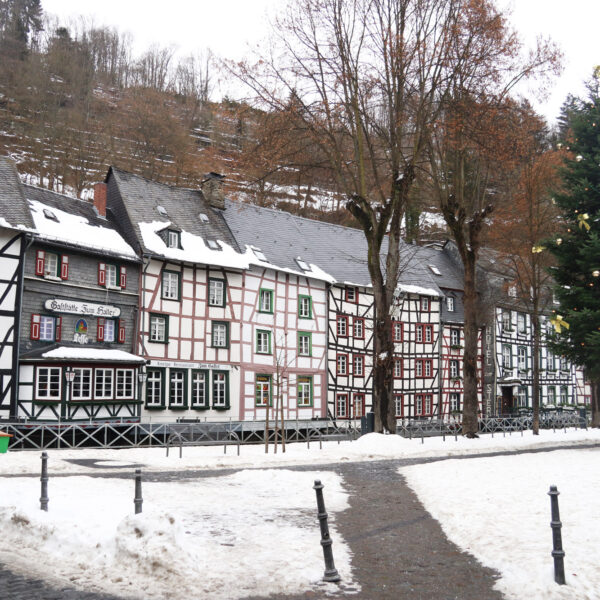 Markt van Monschau - Duitsland