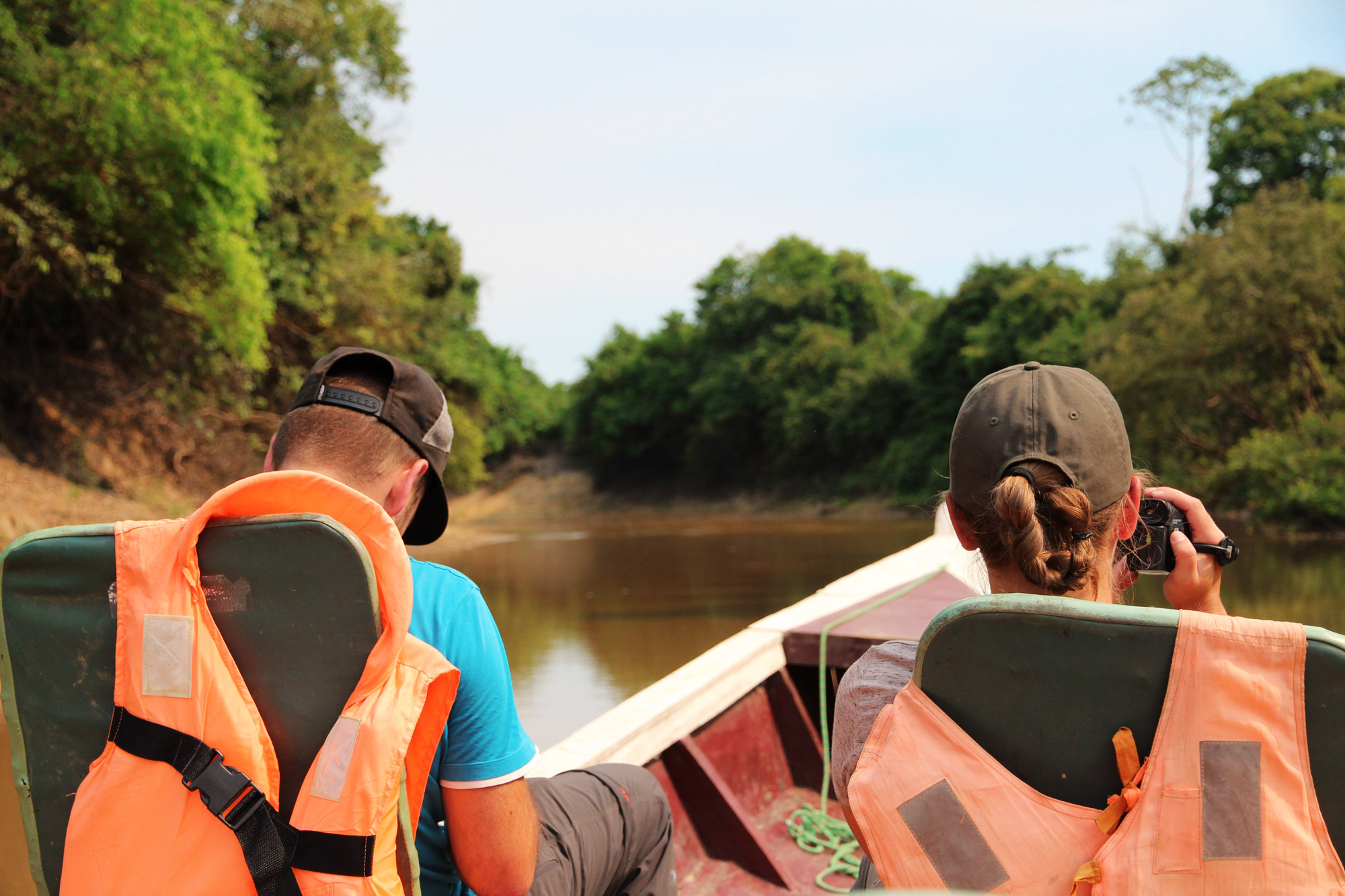Reisverslag Bolivia: De wetlands van Bolivia - Met een bootje gaan we naar onze ecolodge