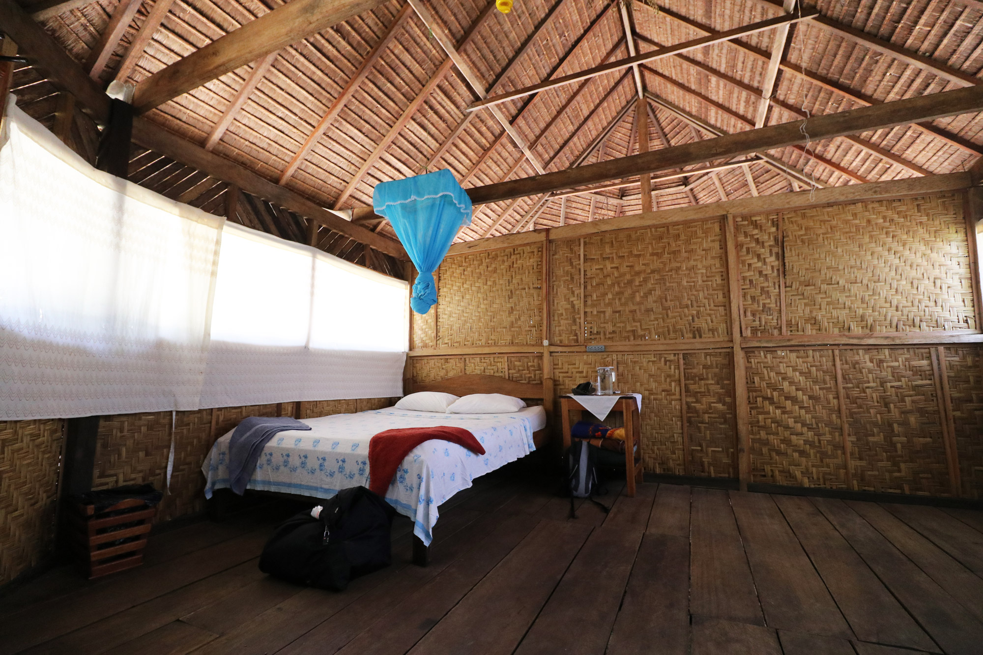 Reisverslag Bolivia: De wetlands van Bolivia - Onze kamer bij Ecolodge Mashaquipe