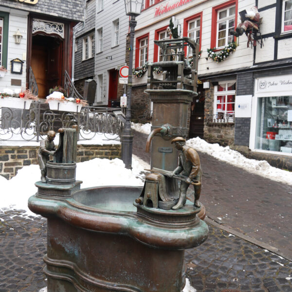 Weberbrunnen - Monschau - Duitsland