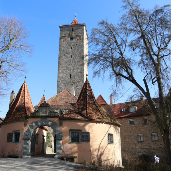 Burgtor & Turm - Rothenburg ob der Tauber - Duitsland