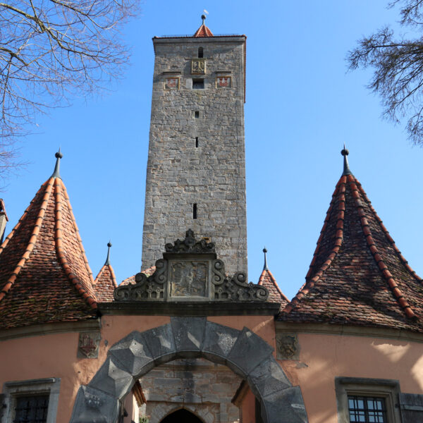 Burgtor & Turm - Rothenburg ob der Tauber - Duitsland
