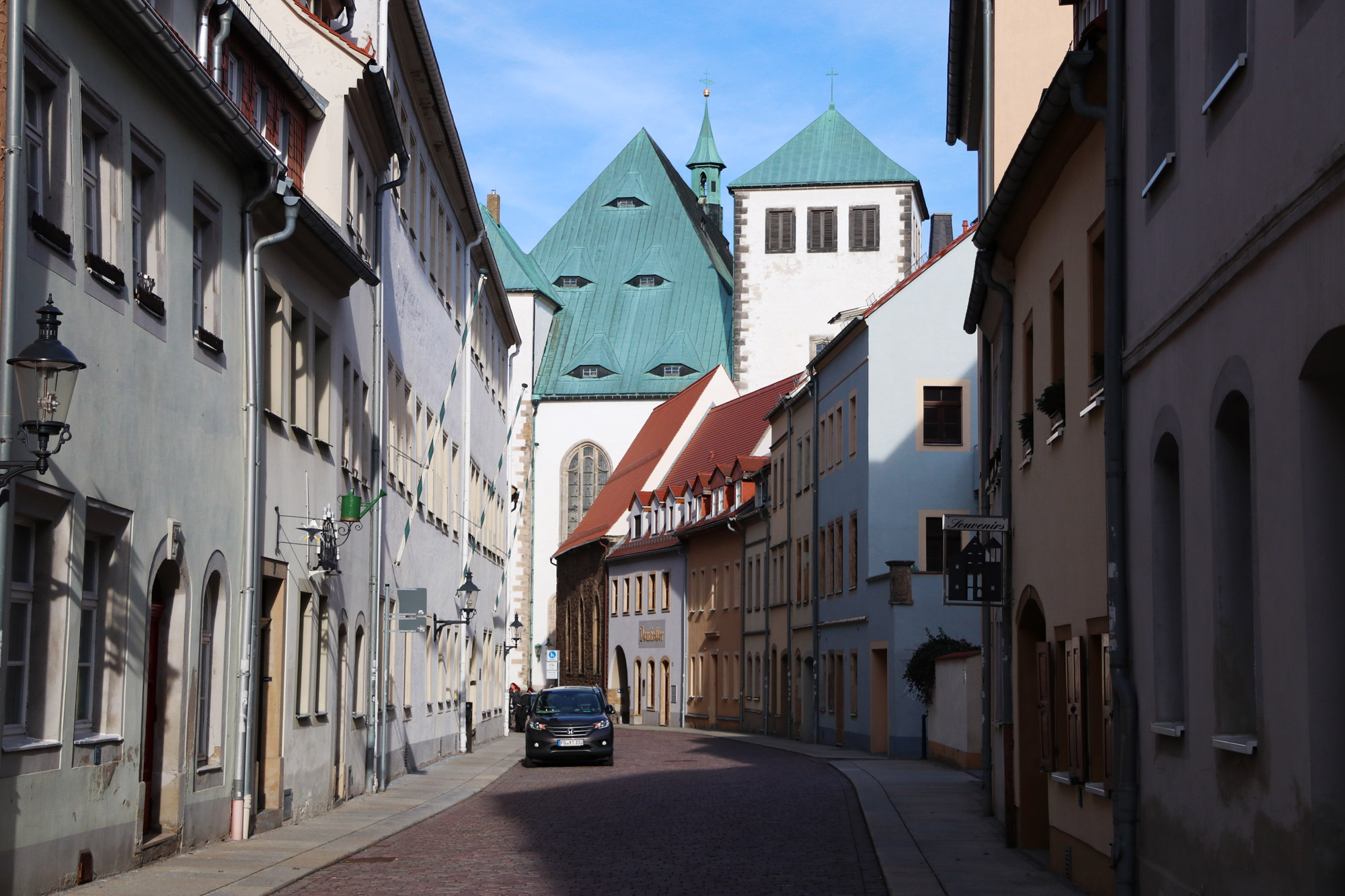 Freiberg, de zilverstad in Saksen - Leuke straatjes