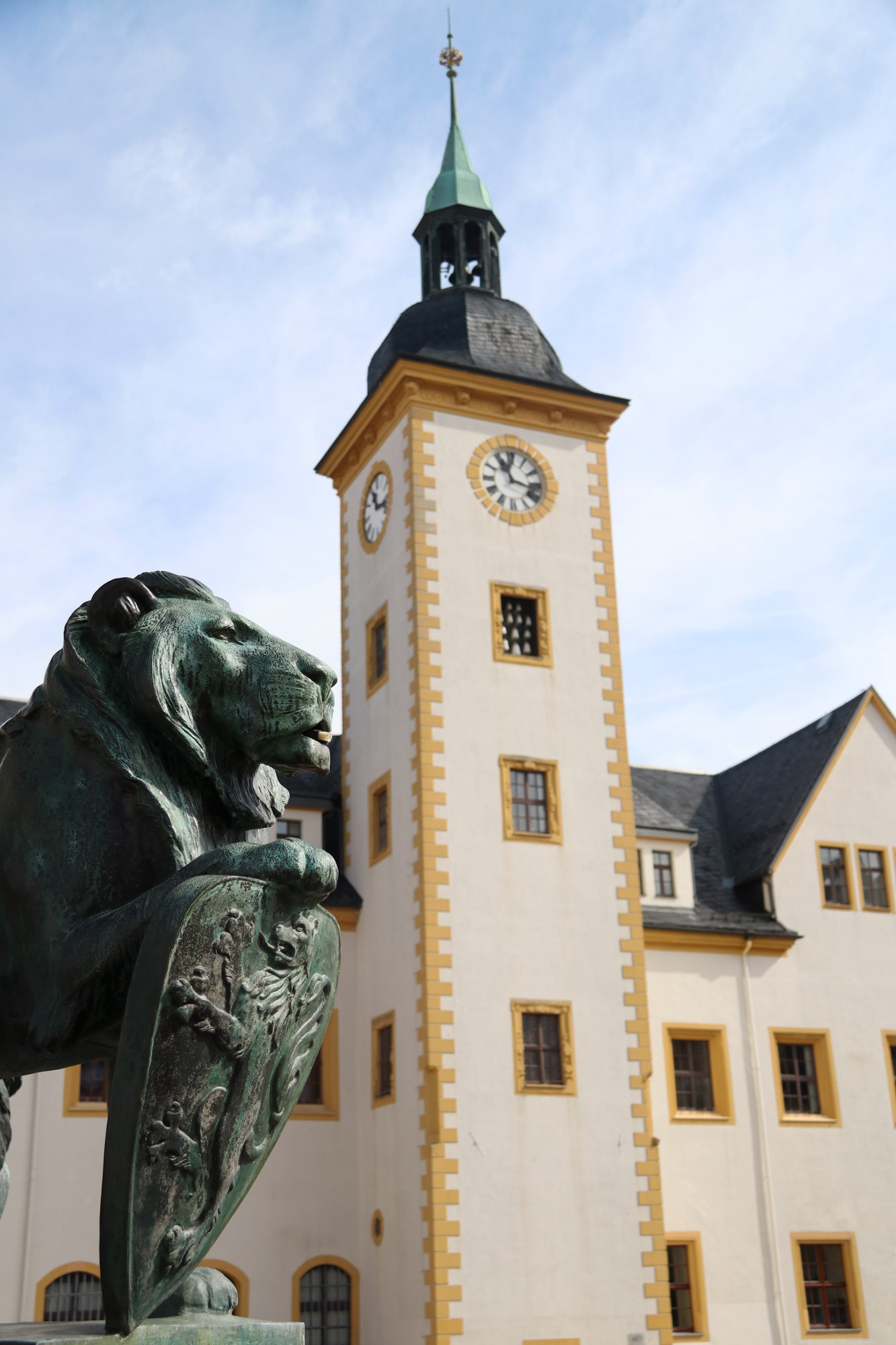 Freiberg, de zilverstad in Saksen - Rathaus