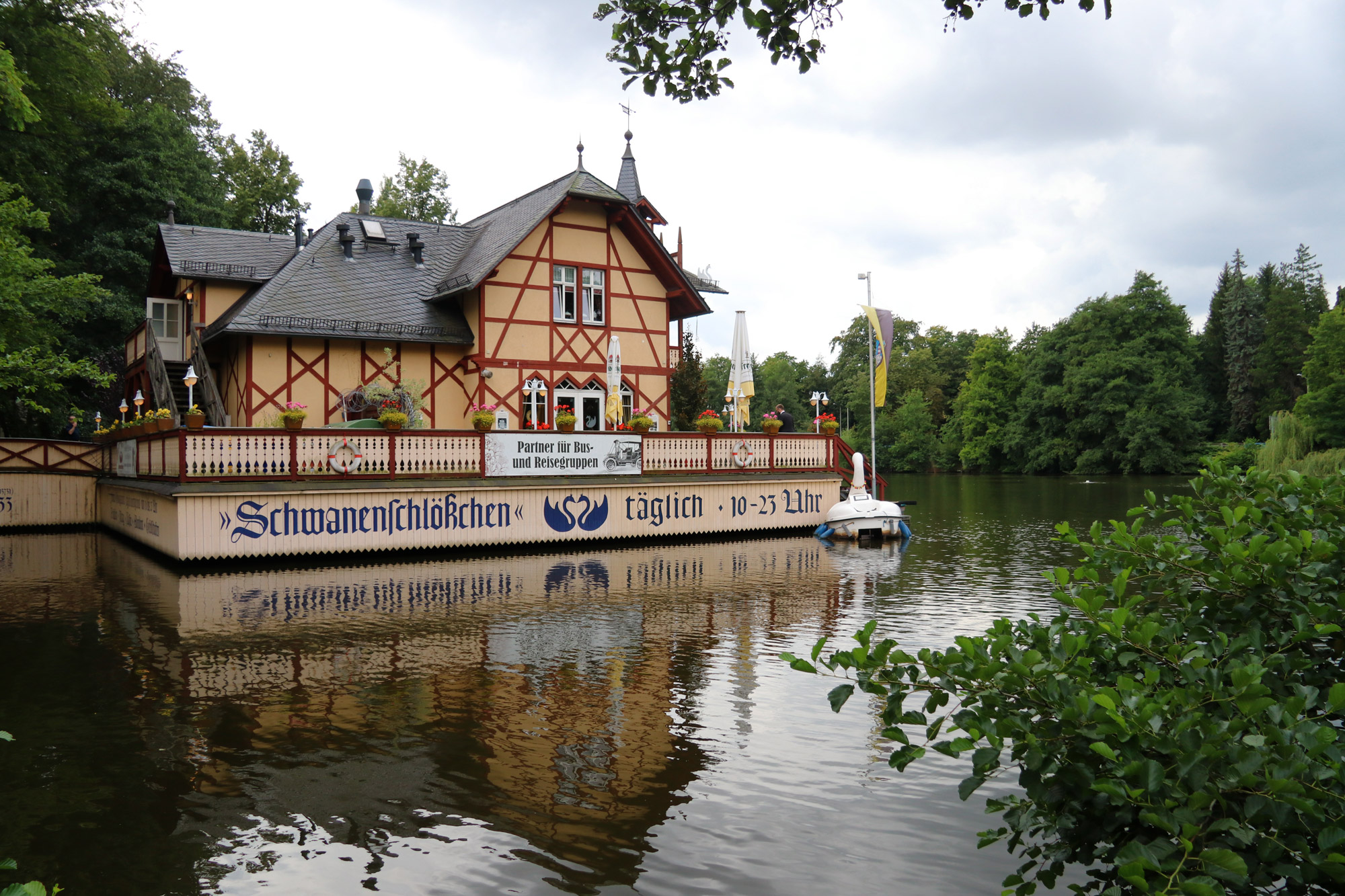 Freiberg, de zilverstad in Saksen - Schwanenschlösschen