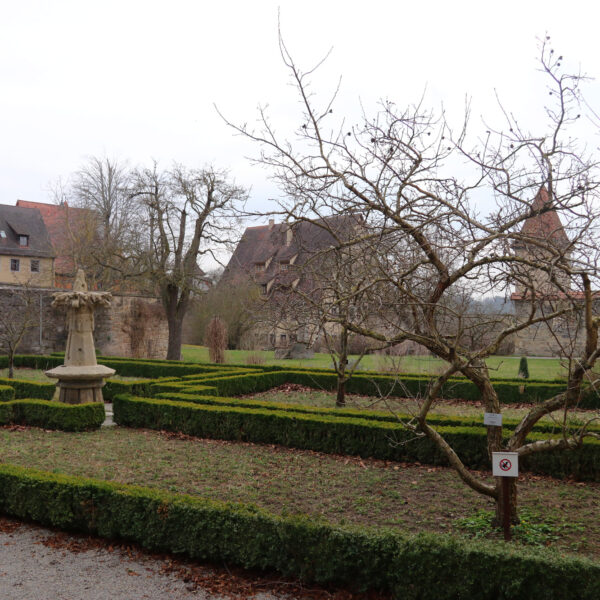 Klostergarten - Rothenburg ob der Tauber - Duitsland