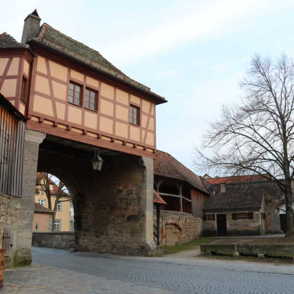 Röderturm & Rödertor - Rothenburg ob der Tauber - Duitsland