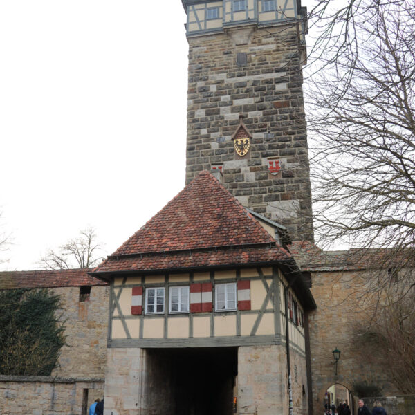 Röderturm & Rödertor - Rothenburg ob der Tauber - Duitsland