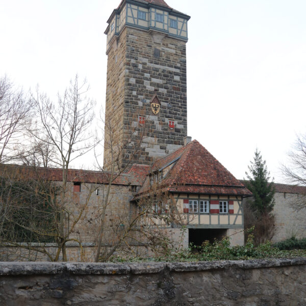 Röderturm & Rödertor - Rothenburg ob der Tauber - Duitsland