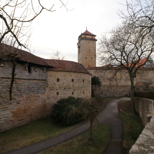 Spitalbastei & Spitaltor - Rothenburg ob der Tauber - Duitsland