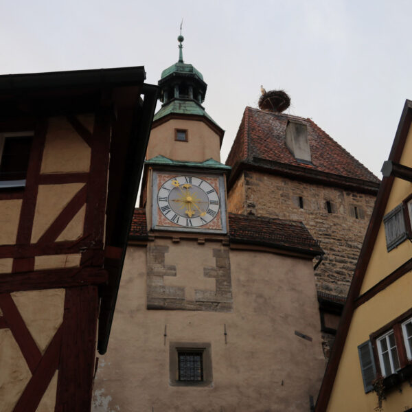 Markusturm en Röderbogenturm - Rothernburg ob der Tauber - Duitsland