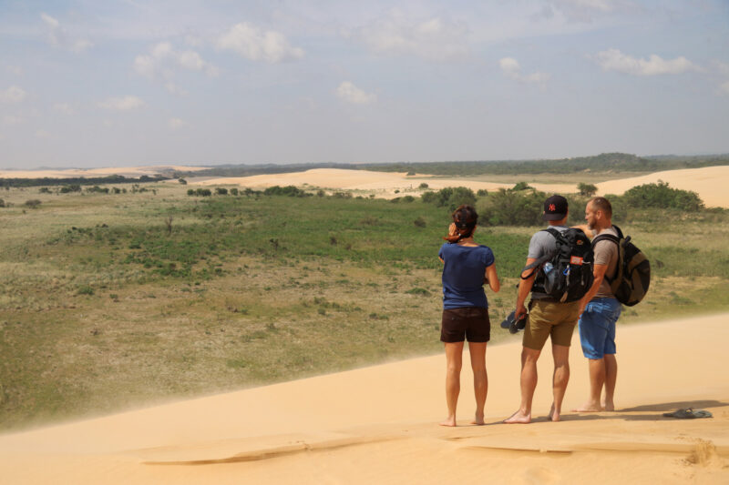 Sandboarden in Lomas de Arena