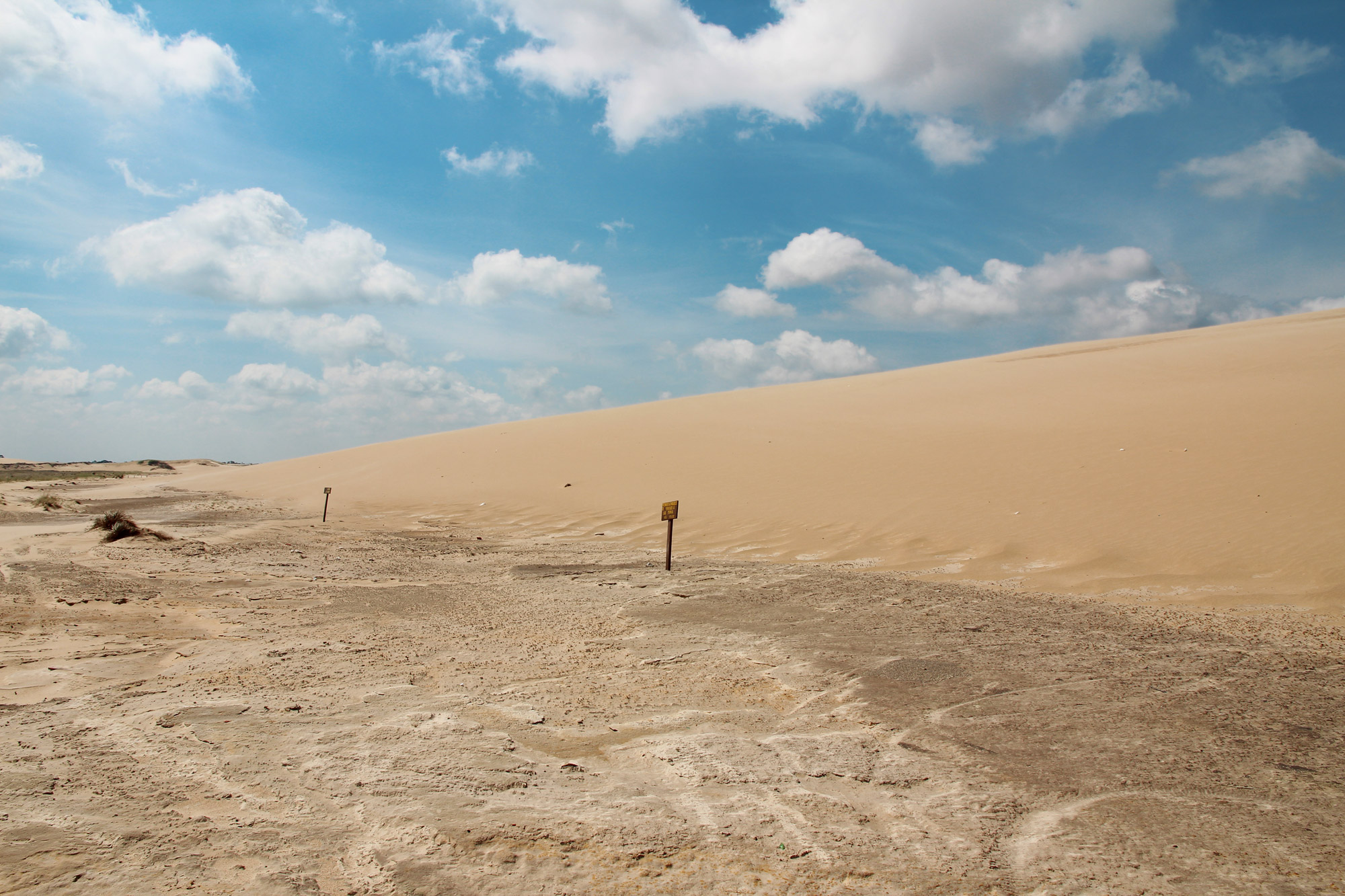 Sandboarden in Lomas de Arena