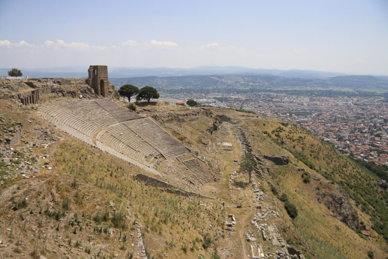 Turkije reisverslag: Bergama en Ayvalik - Het theater