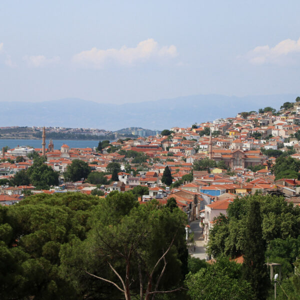 Turkije reisverslag: Bergama en Ayvalik - Uitzicht op Ayvalik