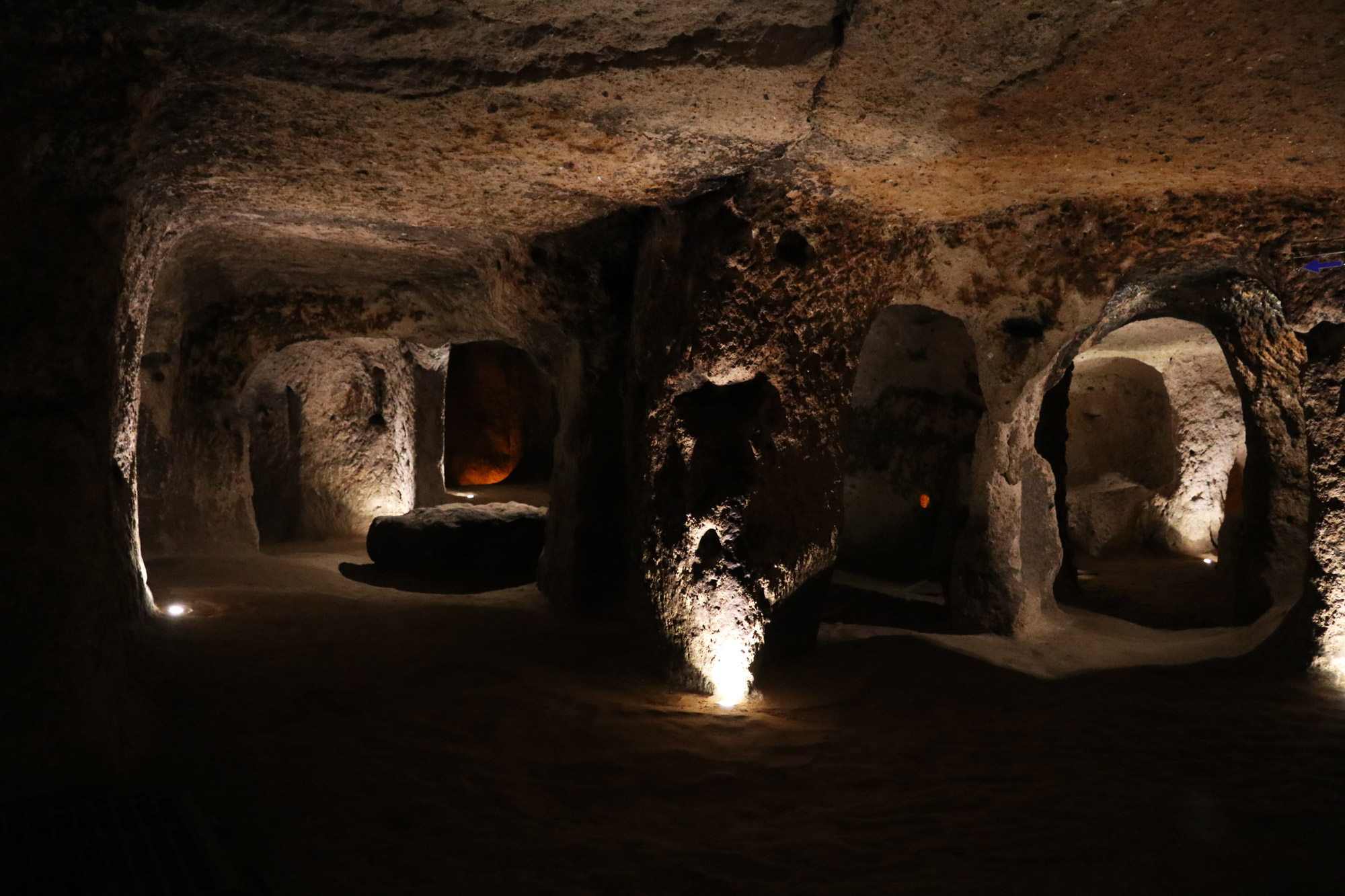 Turkije reisverslag: Laatste dag in Cappadocië - Ondergrondse stad van Kaymakli