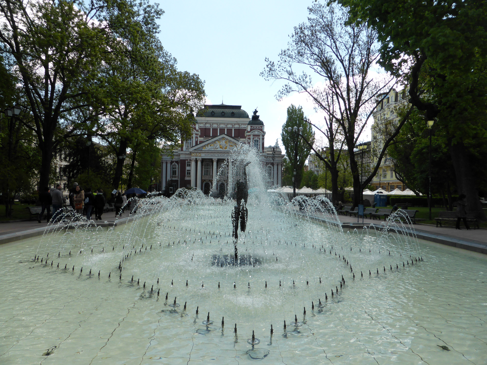 Weekendje Sofia in 10 Beelden - Fontein Stadspark