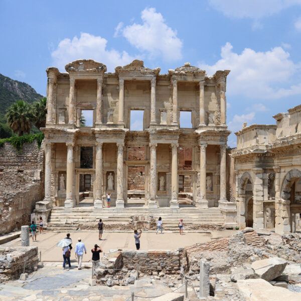 Turkije reisverslag: Efeze en Şirince - Bibliotheek van Celsus