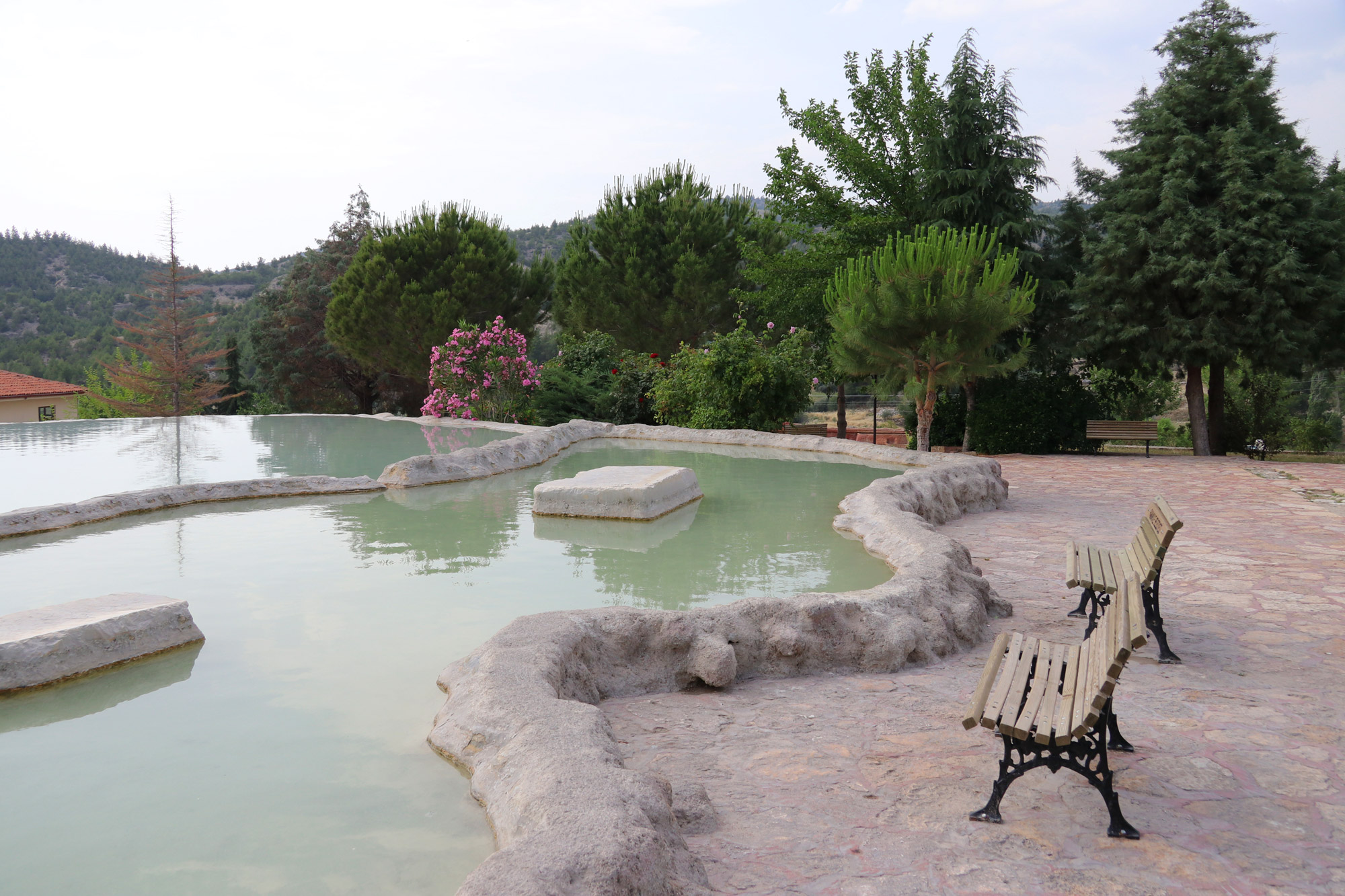 Turkije reisverslag: Pamukkale en Hiërapolis - Karahayit Spa Center