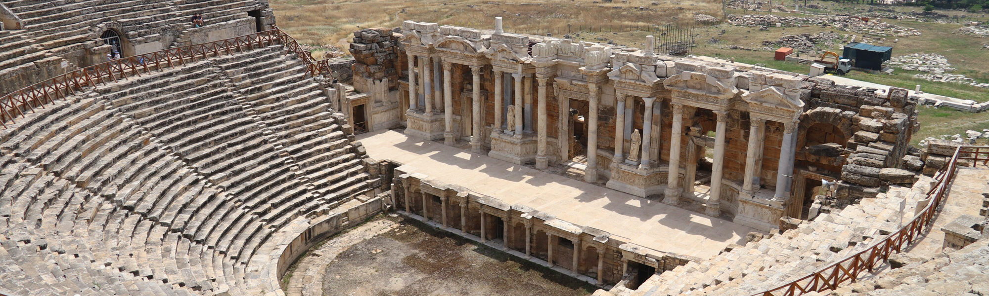 Turkije reisverslag: Pamukkale en Hiërapolis - Theater