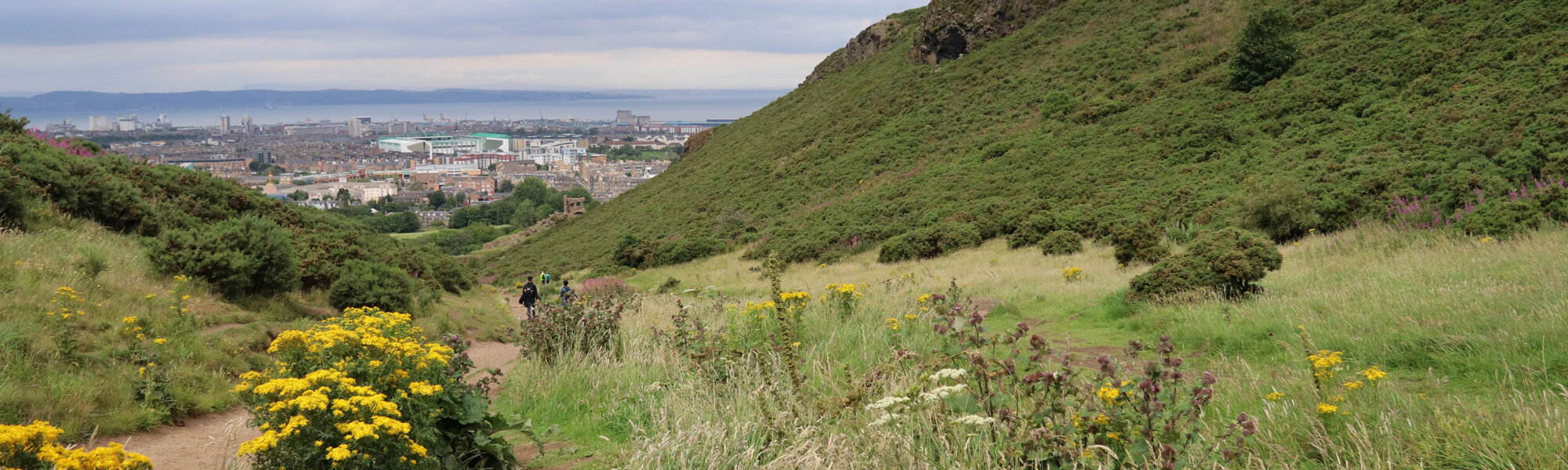 Mannenweekend in Edinburgh - Beklimming van Arthur's Seat