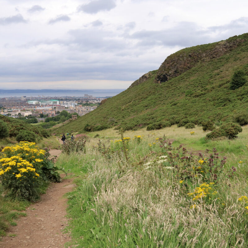 Mannenweekend in Edinburgh - Beklimming van Arthur's Seat