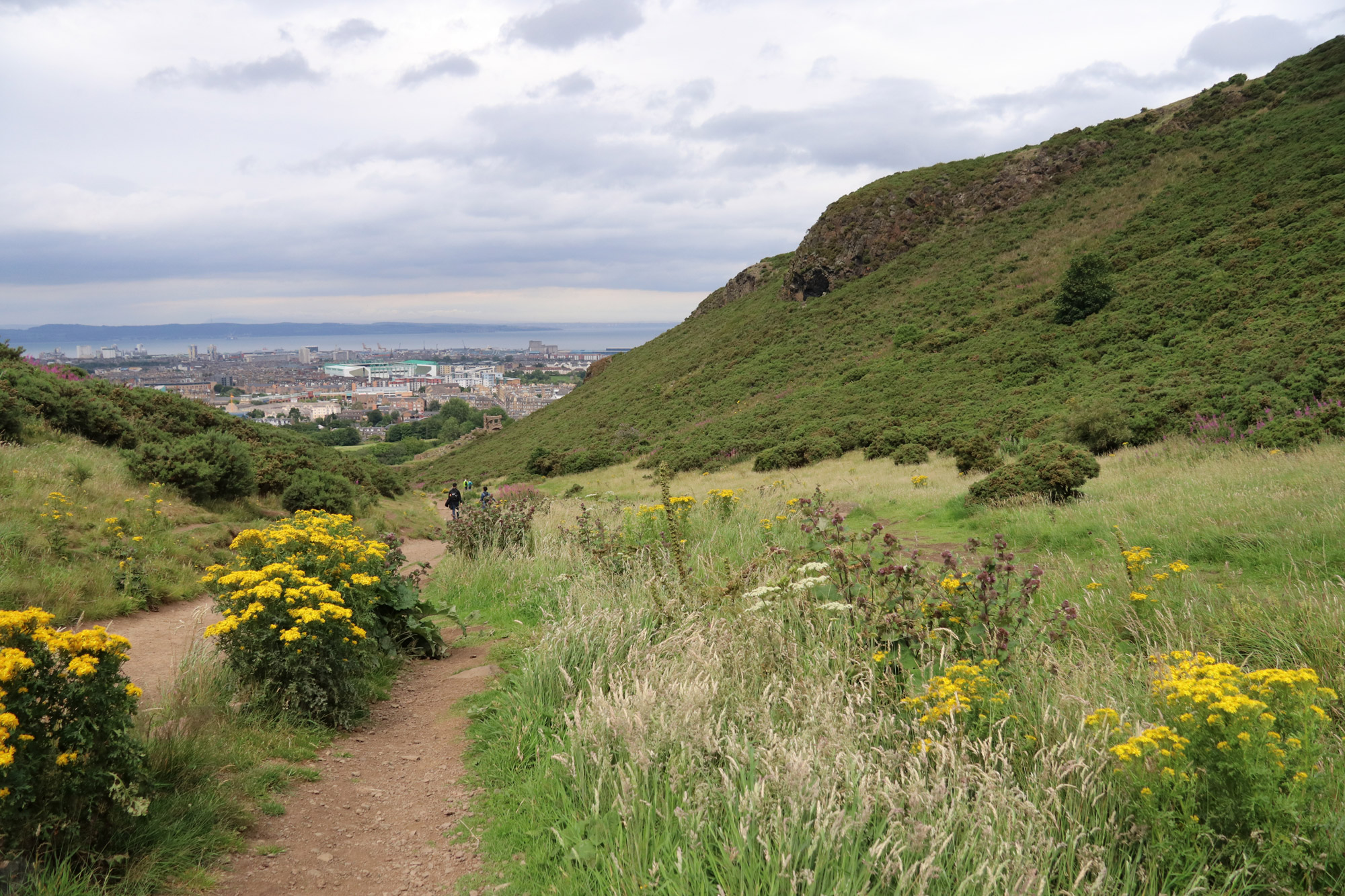 Mannenweekend in Edinburgh - Beklimming van Arthur's Seat