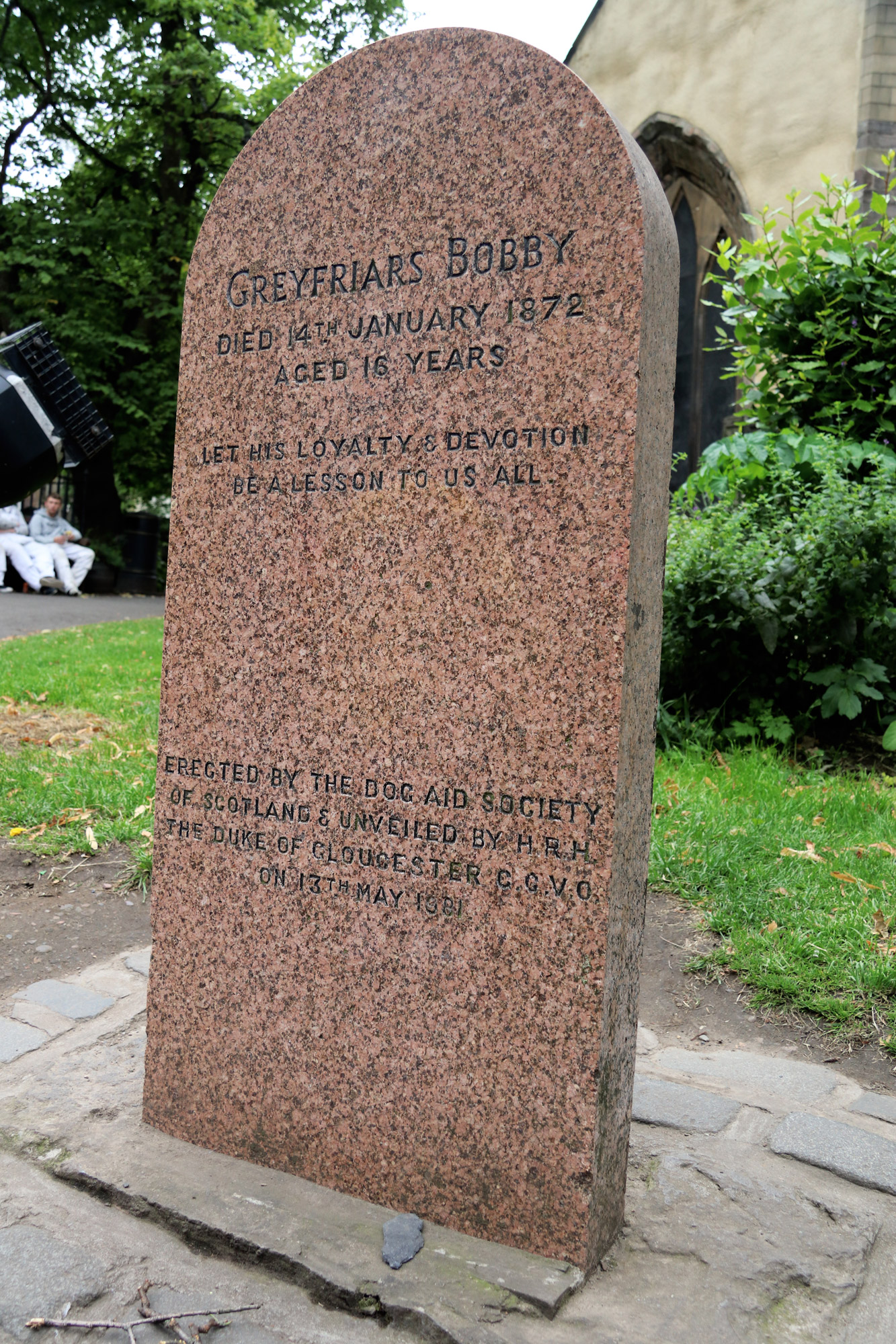 Mannenweekend in Edinburgh - Greyfriars Bobby