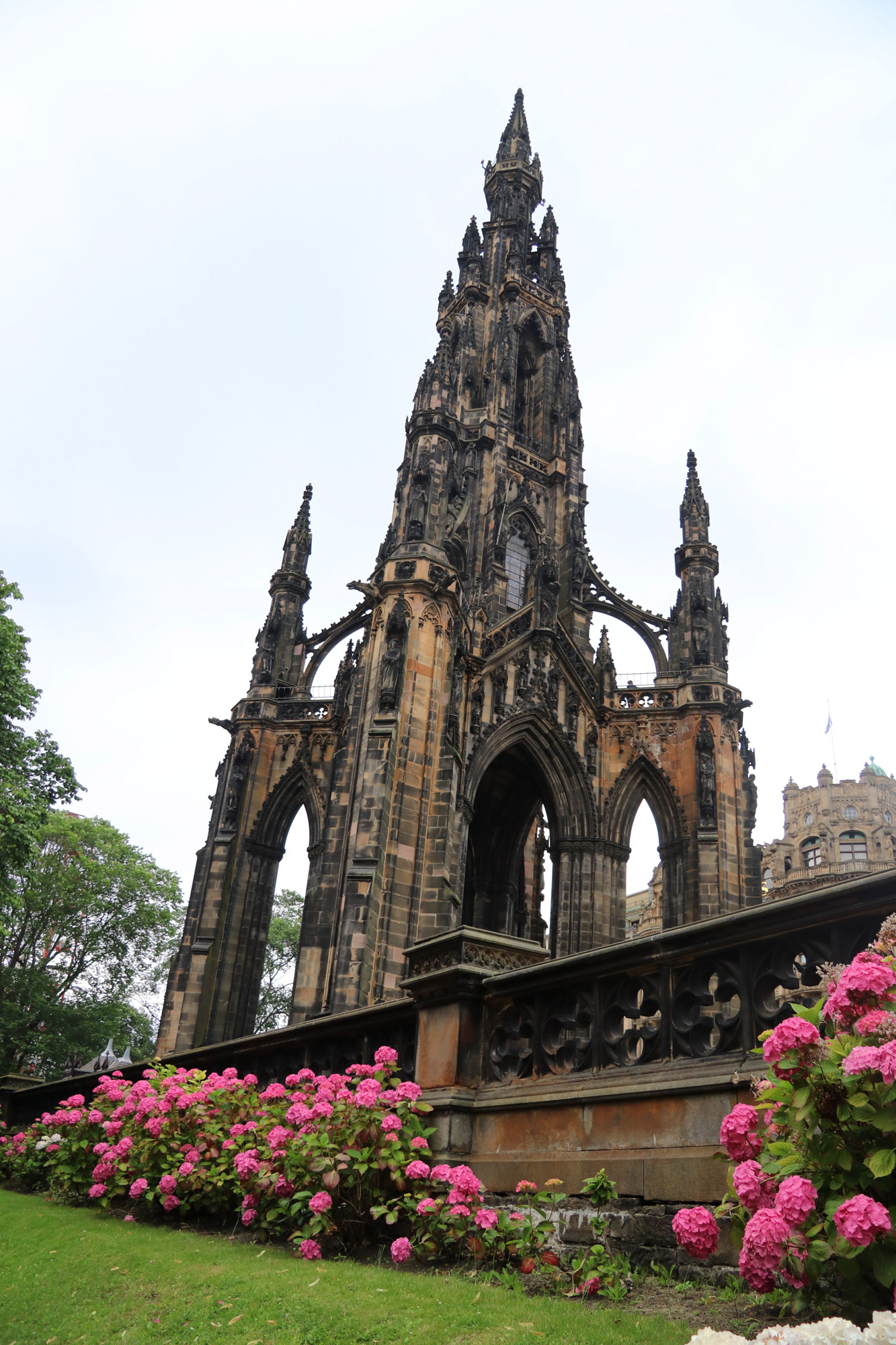 Mannenweekend in Edinburgh - Scott Monument