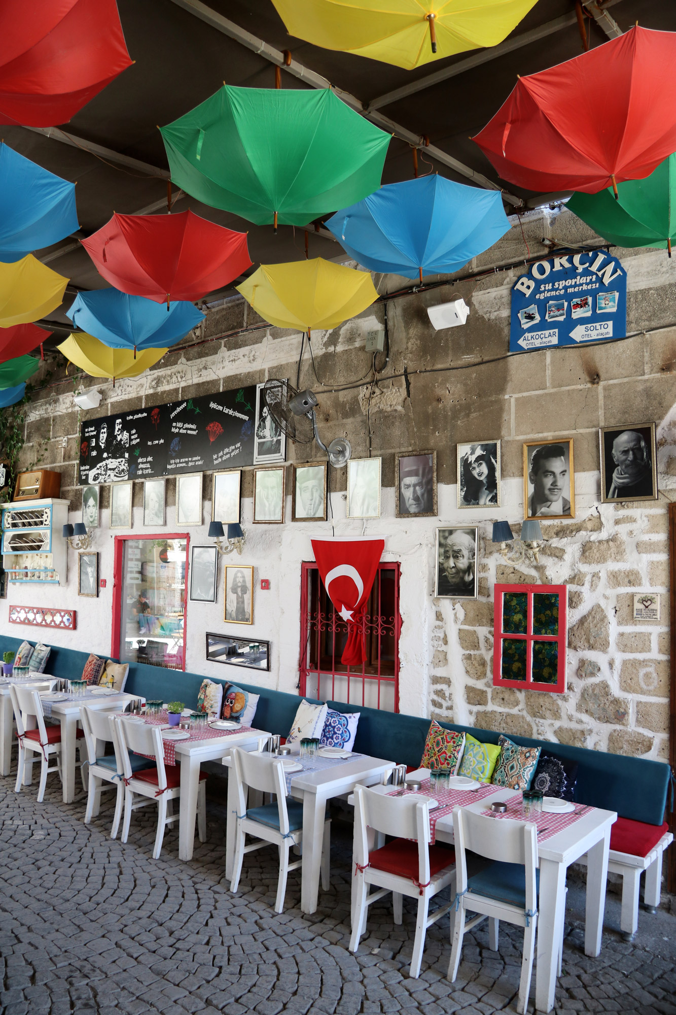 Turkije reisverslag: Laatste dag in Alaçatı - Centrum van Alaçatı