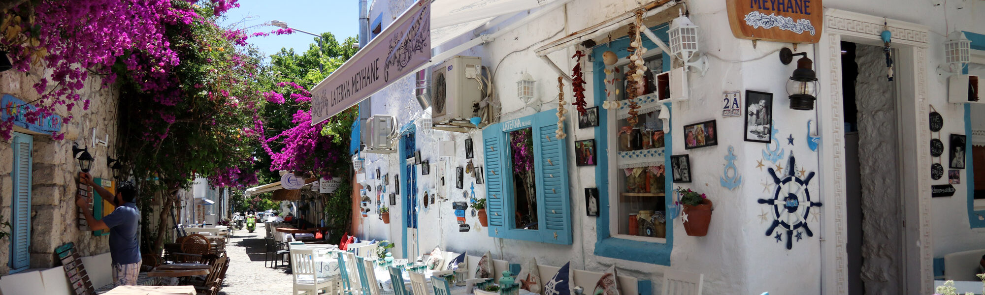 Turkije reisverslag: Laatste dag in Alaçatı - Centrum van Alaçatı