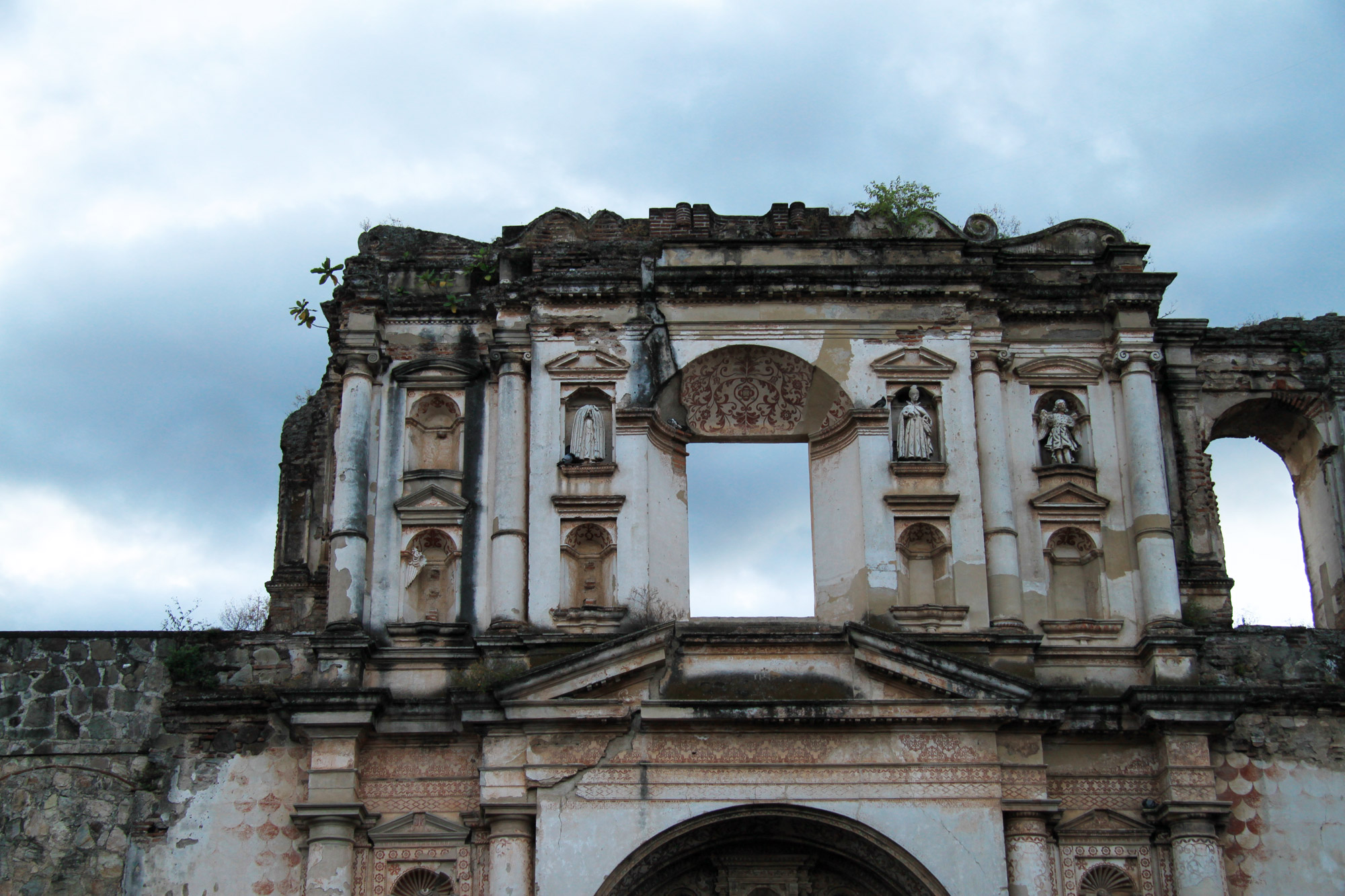 De ruïnes van Antigua - Iglesia de la Compañia de Jesús