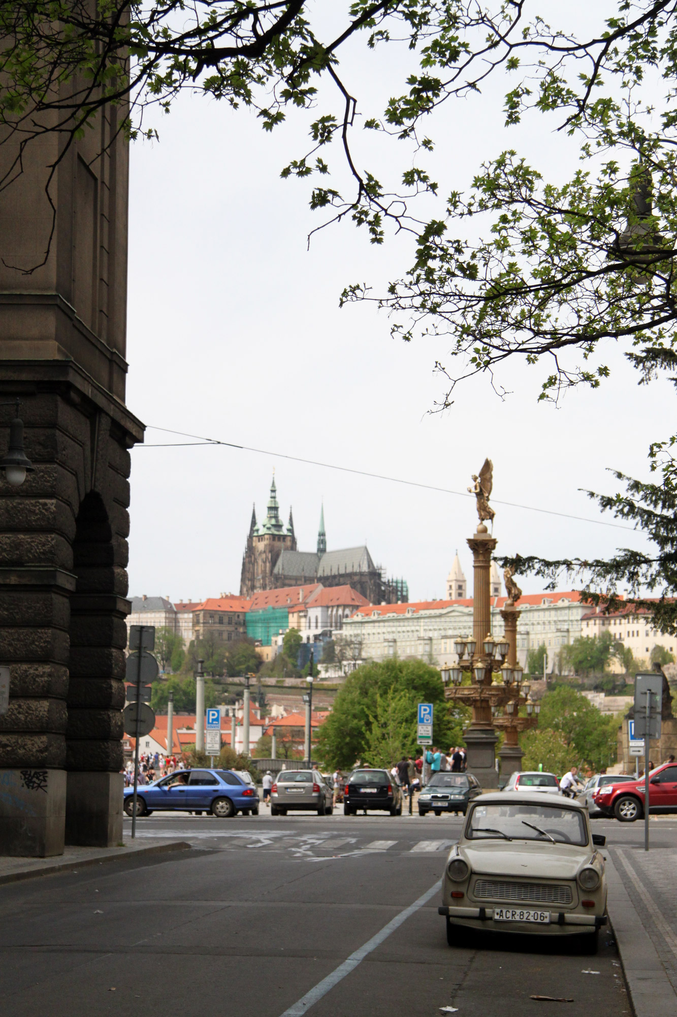 Fietsen door Praag - De Joodse wijk