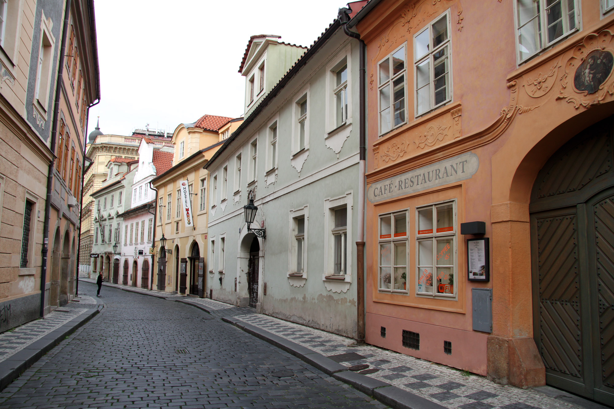 Fietsen door Praag - Kasseien straatjes